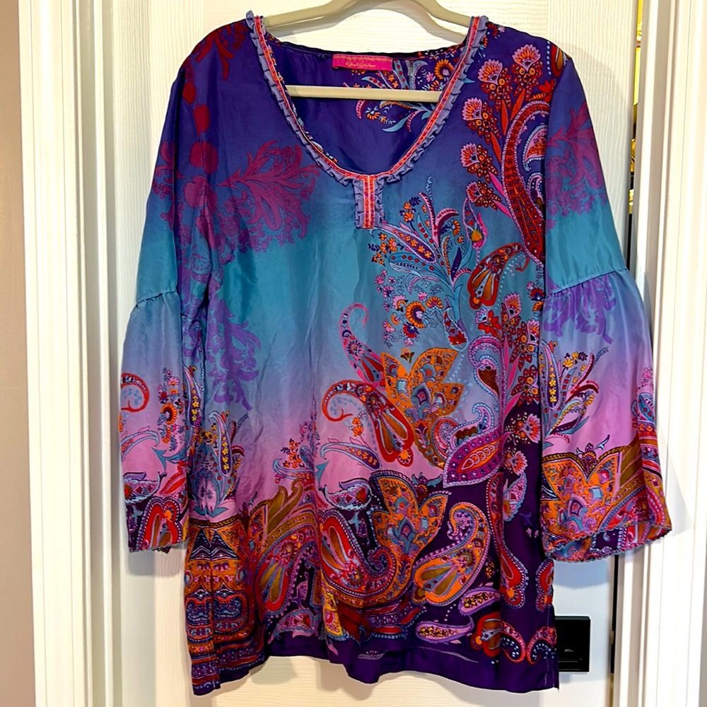 Robert Graham Silk Blouse